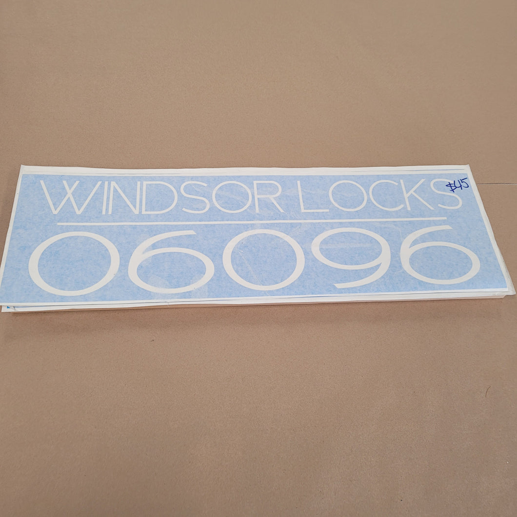 Hammer @ Home - Windsor Locks Zip Code Sign