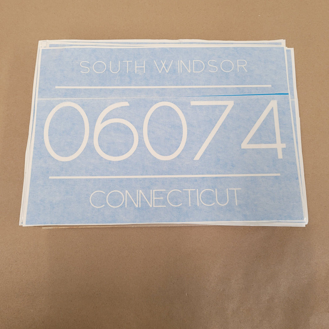 Hammer @ Home - South Windsor Zip Code Sign
